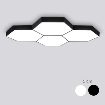 DX Hexagon LED Ceiling Light Modern Lamp Living Room Lighting Fixture Bedroom Kitchen Surface Mount Flush Panel Remote Control
DX Hexagon LED Ceiling Light Modern Lamp Living Room Lighting Fixture Bedroom Kitchen Surface Mount Flush Panel Remote Control