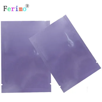 Ferimo 100pcs Aluminum Foil Packaging Bag Purple Heat Seal Storage Bags Small Food Candy Plastic Pouch Wholesale
Ferimo 100pcs Aluminum Foil Packaging Bag Purple Heat Seal Storage Bags Small Food Candy Plastic Pouch Wholesale