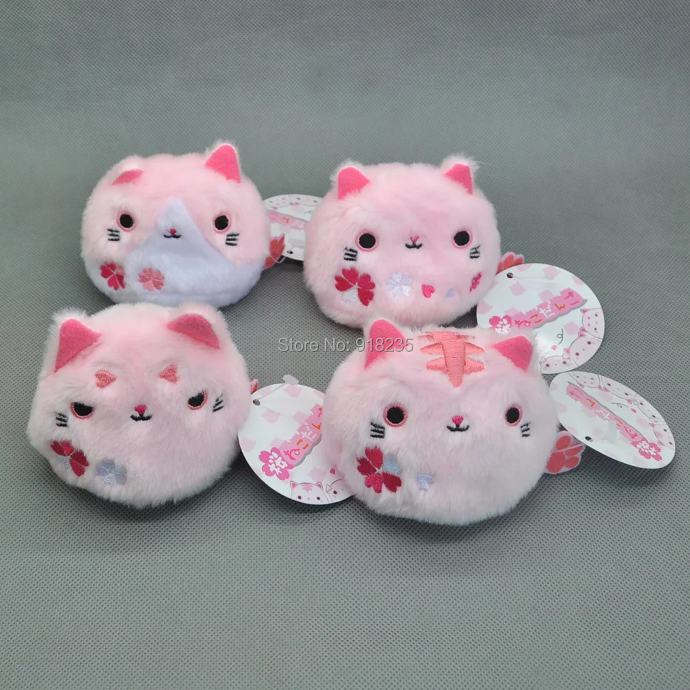 4PCS Pink Neko Atsume Cat Backyard Cat 3" Meow Collection Dango Mochi Plush Doll Stuffed Toys Retail
4PCS Pink Neko Atsume Cat Backyard Cat 3" Meow Collection Dango Mochi Plush Doll Stuffed Toys Retail