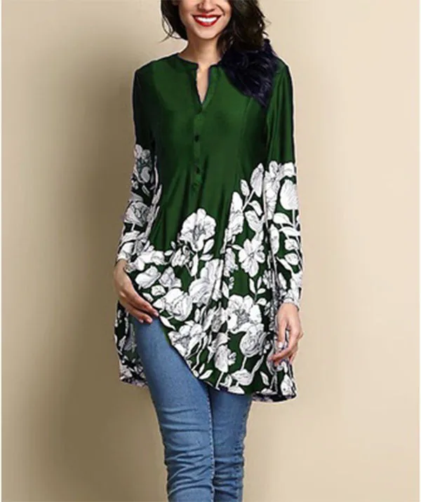 2019 Summer Fashion Women's Digital Printing Casual Long-sleeved Shirt Classic Long Women's Large Size XS-5XL
2019 Summer Fashion Women's Digital Printing Casual Long-sleeved Shirt Classic Long Women's Large Size XS-5XL