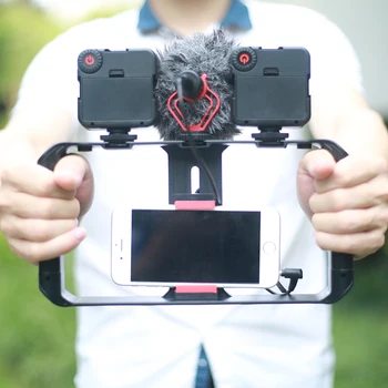 Ulanzi Smartphone Video Shooting Setup for Live stream Youtube Filmmaking Vlogger 49 LED Light U Rig Grip BOYA BY-MM1 Microphone
Ulanzi Smartphone Video Shooting Setup for Live stream Youtube Filmmaking Vlogger 49 LED Light U Rig Grip BOYA BY-MM1 Microphone