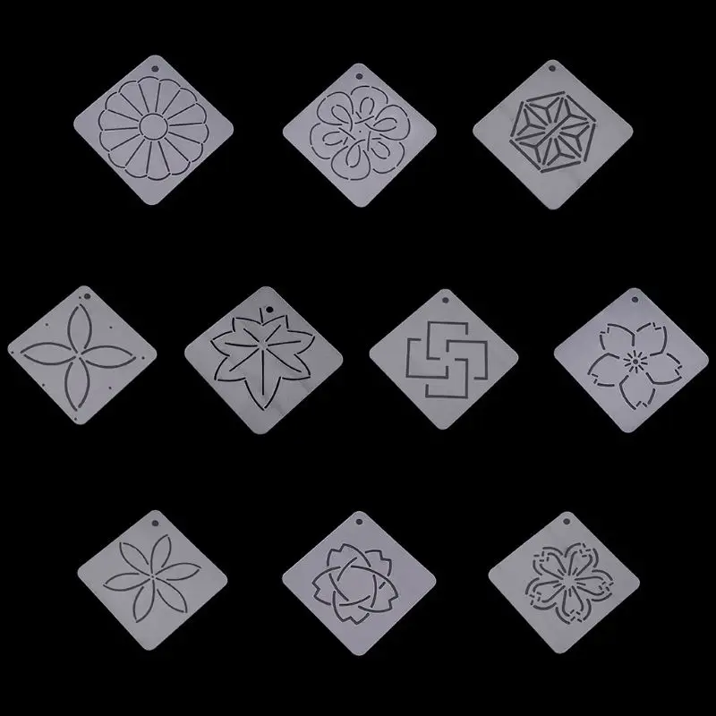 12x12cm Plastic Quilting Templates Patchwork Tools Crimping Thorn Sub Embroidery Flower Stencil Handmade DIY Sewing Painting
12x12cm Plastic Quilting Templates Patchwork Tools Crimping Thorn Sub Embroidery Flower Stencil Handmade DIY Sewing Painting