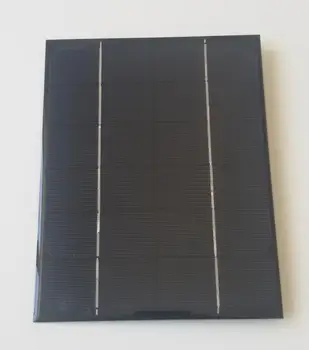 

ALLMEJORES Monocrystalline solar panel with USB .6W 6V solar cell panel A grade top quality .solar panel charger .