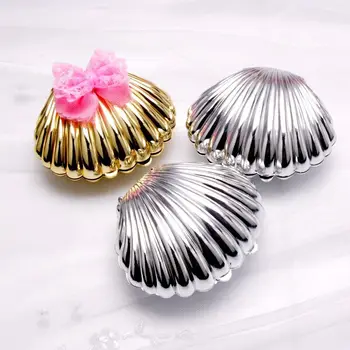 Free shipping handmade products, wedding favor box plastic candy box, creative seashell shape gift box W8466
Free shipping handmade products, wedding favor box plastic candy box, creative seashell shape gift box W8466