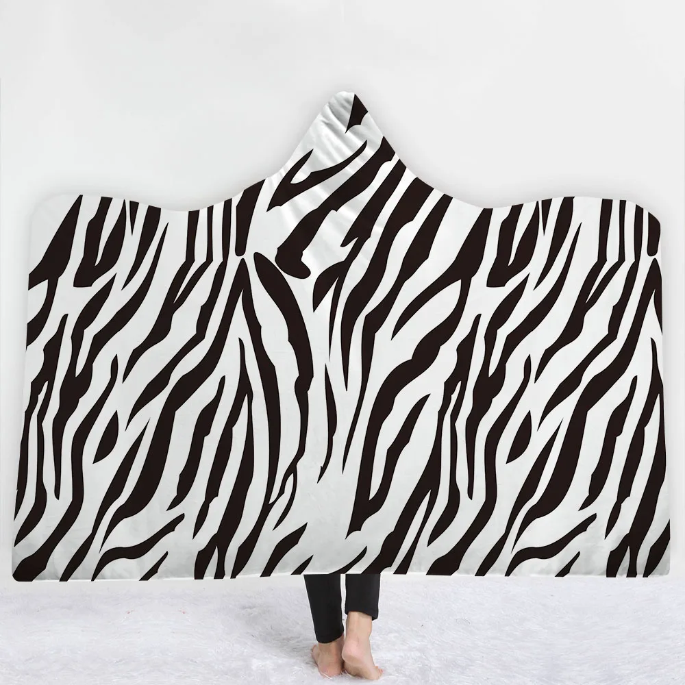 Black and white stripes Blanket with hat keep Warm soft comfortable Blanket Zebra crossing good quality Blanket sell well
Black and white stripes Blanket with hat keep Warm soft comfortable Blanket Zebra crossing good quality Blanket sell well