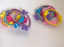 2018 ใหม่แฟชั่นสาวดีชุดหัวเชือกสีหัวเข็มขัดพลาสติกเด็กเล็กความยืดหยุ่นผมเครื่องประดับขายส...(China)