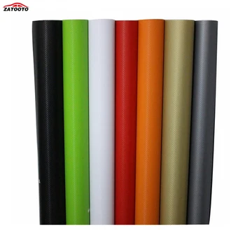 ZATOOTO 30m*127cm 3D Carbon Fiber Vinyl Wrap Car Stickers Full Body Self Adhesive Car Wrap Sheet Roll 4 Color Car Styling
ZATOOTO 30m*127cm 3D Carbon Fiber Vinyl Wrap Car Stickers Full Body Self Adhesive Car Wrap Sheet Roll 4 Color Car Styling