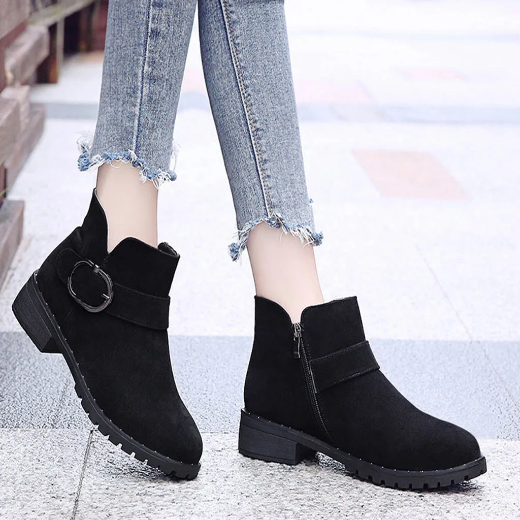 High Heel Platform Flock Boots Women's Boots Fashion Elegant Flat Comfortable Boots Round Toe Boots 40
High Heel Platform Flock Boots Women's Boots Fashion Elegant Flat Comfortable Boots Round Toe Boots 40