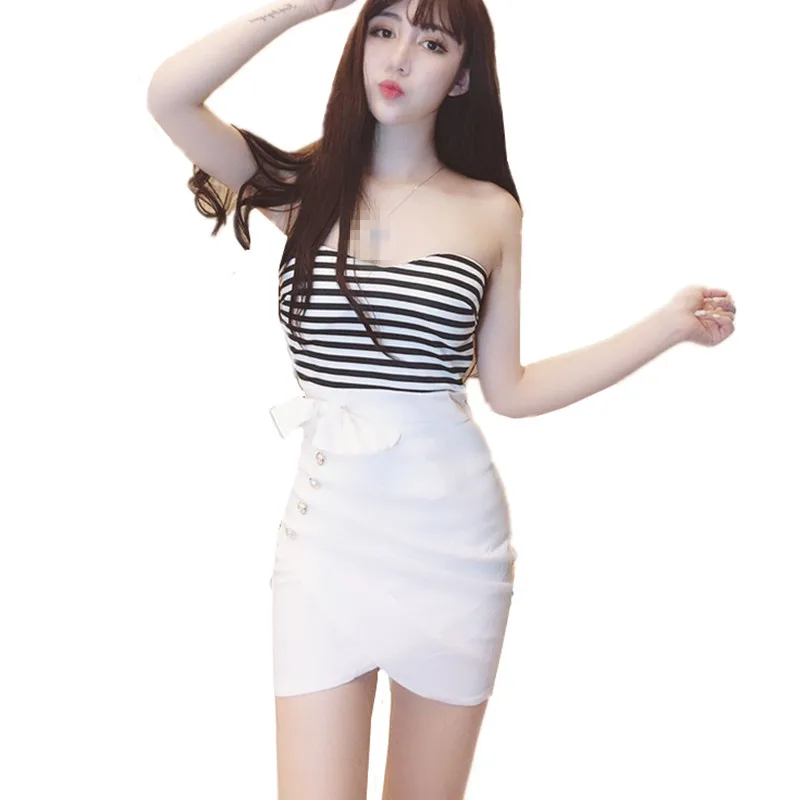 B1886 2019 spring new Korean version women fashion sexy aesthetic splicing bow-knot irregularly buttock dress cheap wholesale
B1886 2019 spring new Korean version women fashion sexy aesthetic splicing bow-knot irregularly buttock dress cheap wholesale