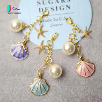 Diy Eternal Flower Keychain Accessories Korea Custom Marine World Color Shell Starfish Pearl Bag Pendant S119P
Diy Eternal Flower Keychain Accessories Korea Custom Marine World Color Shell Starfish Pearl Bag Pendant S119P