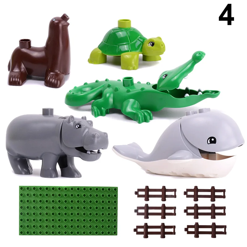 Children Animal Model Building Block Set Compatible Puzzle Toys For Early-education BM88
Children Animal Model Building Block Set Compatible Puzzle Toys For Early-education BM88