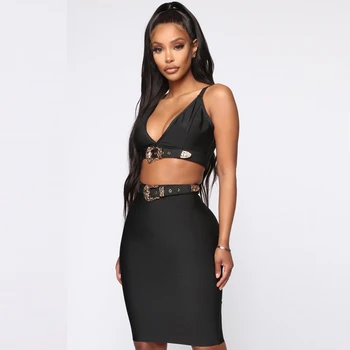 ADYCE 2020 New Summer Bodycon Women Bandage Set Dress Two 2 Pieces Set Top&Skirts Deep V Sash Vestidos Evening Party Club Dress
ADYCE 2020 New Summer Bodycon Women Bandage Set Dress Two 2 Pieces Set Top&Skirts Deep V Sash Vestidos Evening Party Club Dress