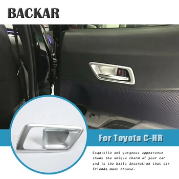 Backar ABS Car Anti-collision Protective Door Bowl Handle Frame Trim Stickers For Toyota CHR C-HR 2018 2017 2016 Accessories
Backar ABS Car Anti-collision Protective Door Bowl Handle Frame Trim Stickers For Toyota CHR C-HR 2018 2017 2016 Accessories