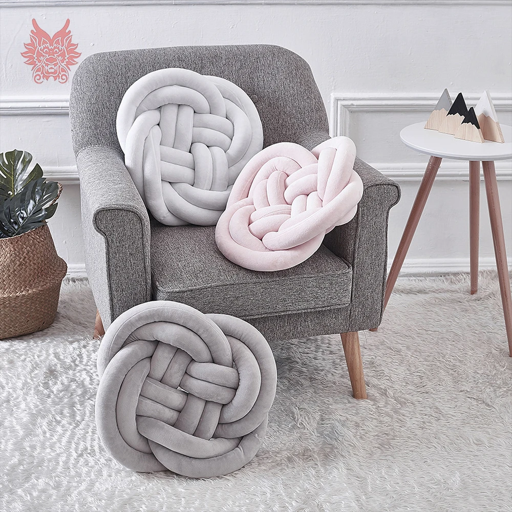 European style ins fashion blue purple white grey green solid knot round chair sofa cushions pillows coussin cojines SP5478
European style ins fashion blue purple white grey green solid knot round chair sofa cushions pillows coussin cojines SP5478