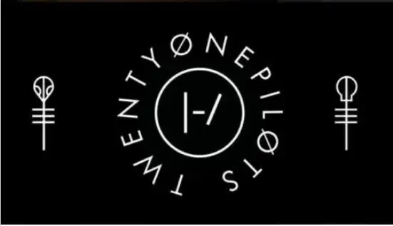 Флаг Twenty pilots 90*150 см полиэстер размер Арти баннер интерьер и внешний декоративный