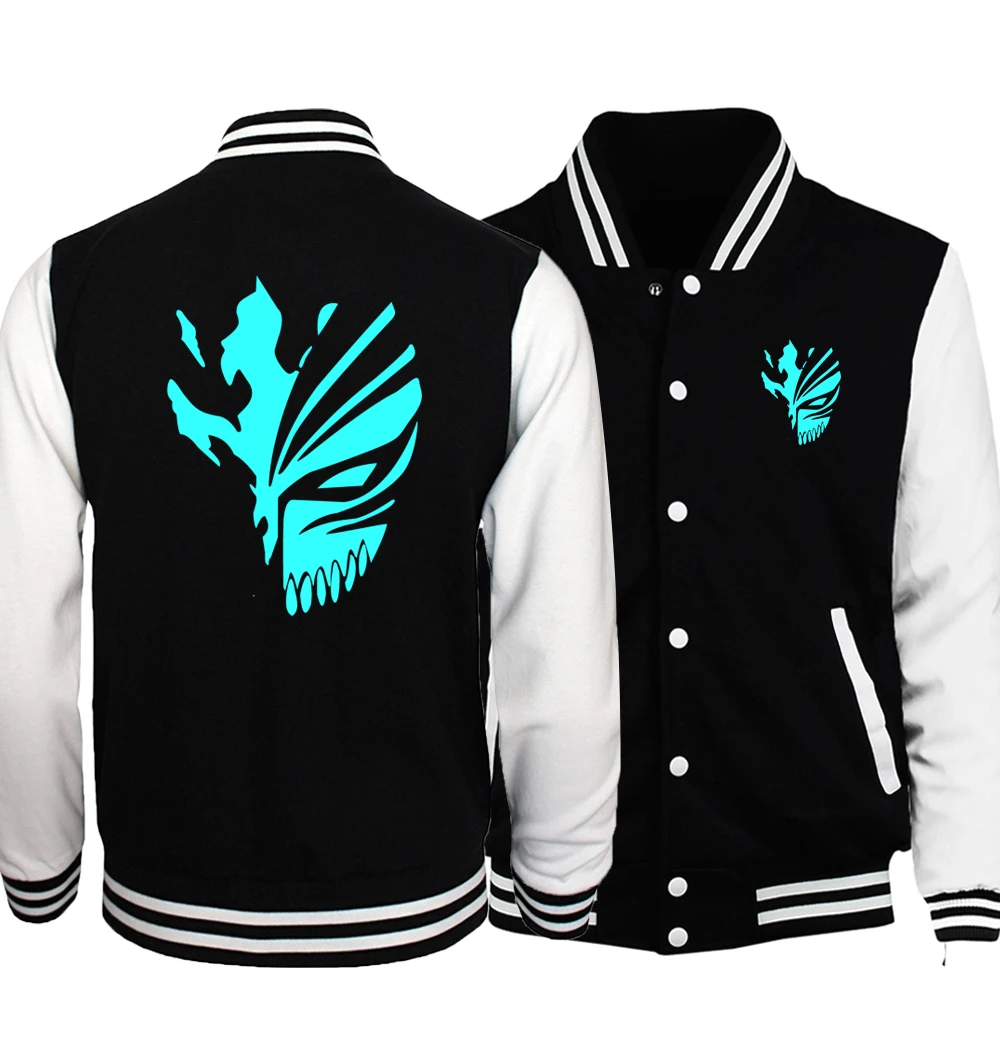 Anime BLEACH Kurosaki ichigo baseball uniform 2017 spring jacket men women Sweatshirts Hoodie Luminous Unisex brand hoodies
Anime BLEACH Kurosaki ichigo baseball uniform 2017 spring jacket men women Sweatshirts Hoodie Luminous Unisex brand hoodies