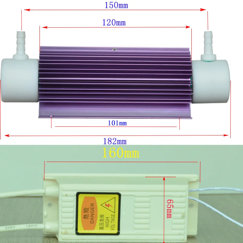 Fittings of 5G 220V 110V Ozone Generator Quartz Tube for Removing Formaldehyde Odor for Water Treatment
Fittings of 5G 220V 110V Ozone Generator Quartz Tube for Removing Formaldehyde Odor for Water Treatment