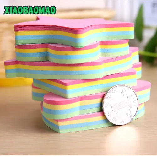 100 sheets color tree star sticky notes Color super note Lumina paper stationery papelaria material School supplies
100 sheets color tree star sticky notes Color super note Lumina paper stationery papelaria material School supplies