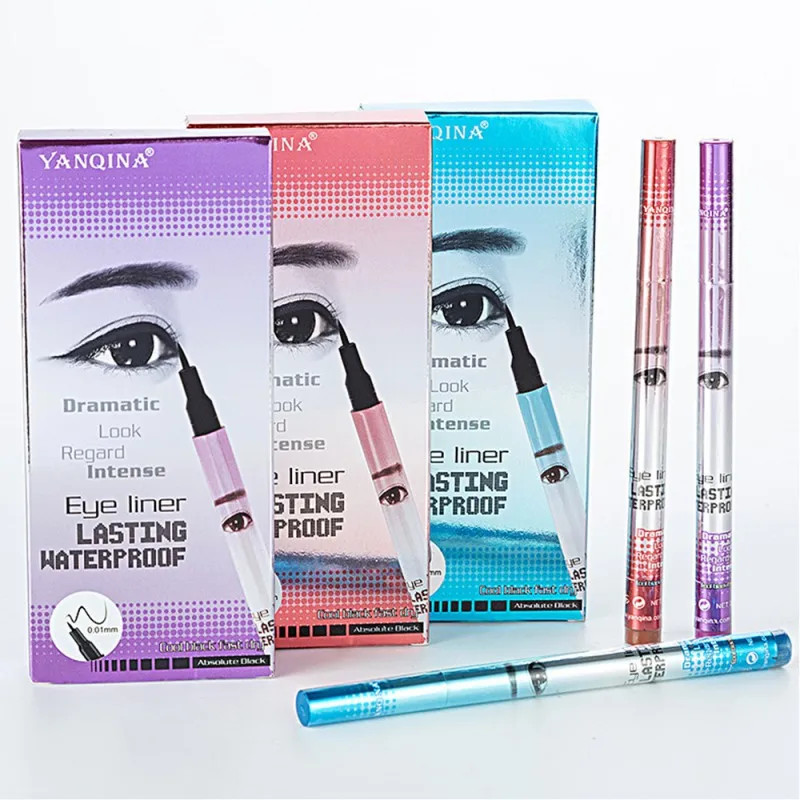3pcs/set Black Waterproof Eyeliner Pencil Sweat-proof Long-lasting Liquid Eye Liner Pen Pencil Make Up Tool 2018 random color
3pcs/set Black Waterproof Eyeliner Pencil Sweat-proof Long-lasting Liquid Eye Liner Pen Pencil Make Up Tool 2018 random color