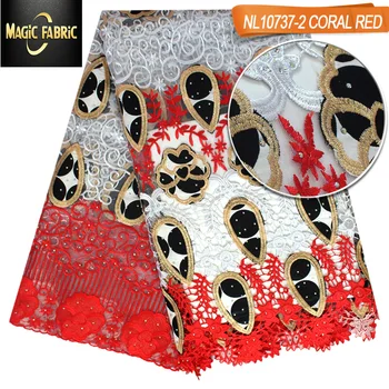 New Designs African French Lace Fabric High Quality Nigeria French Net Lace With Stones and Beaded For Women NL10737
New Designs African French Lace Fabric High Quality Nigeria French Net Lace With Stones and Beaded For Women NL10737