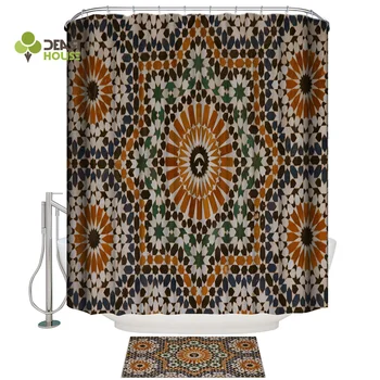 Dearhouse Moroccan Pattern Vintage Retro Shower Curtain Doormat Sets Bathroom Accessory Sets Outside Modern Women Rings Funny
Dearhouse Moroccan Pattern Vintage Retro Shower Curtain Doormat Sets Bathroom Accessory Sets Outside Modern Women Rings Funny