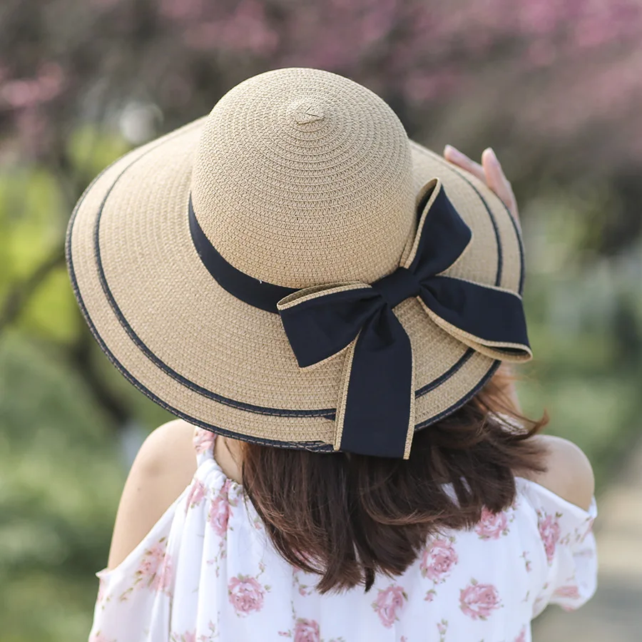 Outdoor folding straw hat female summer Korean version of the tide along the ladies sunhat sunscreen sun hat summer beach hat
Outdoor folding straw hat female summer Korean version of the tide along the ladies sunhat sunscreen sun hat summer beach hat