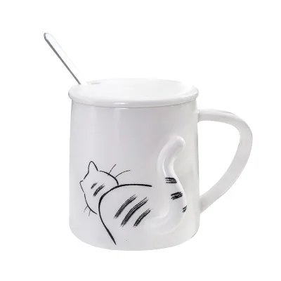 3D Embossed Cat Ceramic Coffee Cup Cute Cartoon Male and Female Students Mug Creative Cup
3D Embossed Cat Ceramic Coffee Cup Cute Cartoon Male and Female Students Mug Creative Cup