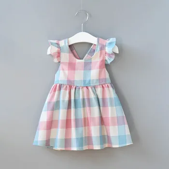 Girl Dresses For Girl 5 Year 2019 Plaid Sleeveless Kids Dress Cute Summer Cotton Children Clothes Baby Girls Clothing
Girl Dresses For Girl 5 Year 2019 Plaid Sleeveless Kids Dress Cute Summer Cotton Children Clothes Baby Girls Clothing