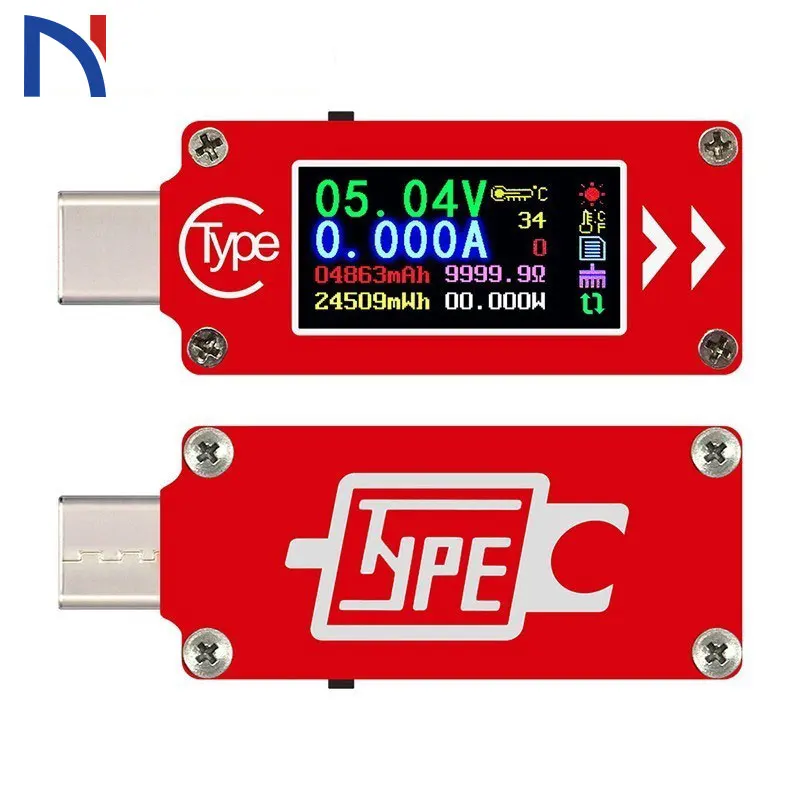 Tc64 Color Lcd Usb Voltmeter Ammeter Voltage Meters Multimeter Battery Pd Charge Power Bank Usb Tester
Tc64 Color Lcd Usb Voltmeter Ammeter Voltage Meters Multimeter Battery Pd Charge Power Bank Usb Tester