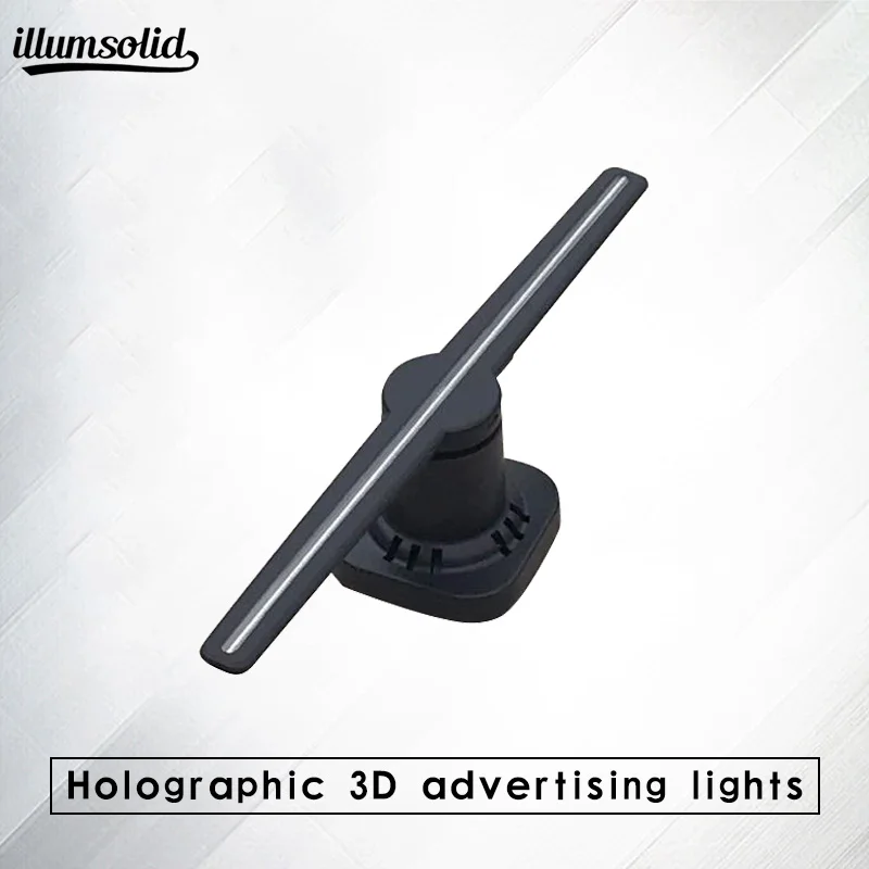 Holographic Imaging LED Fan 3d Display Advertising logo Light | Освещение
