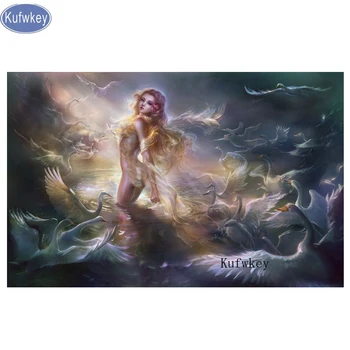 Full square Diamond Embroidery elves,5D diy Diamond Painting swan woman,Stitch Cross,3D,Diamond Mosaic pictures,wall sticker
Full square Diamond Embroidery elves,5D diy Diamond Painting swan woman,Stitch Cross,3D,Diamond Mosaic pictures,wall sticker