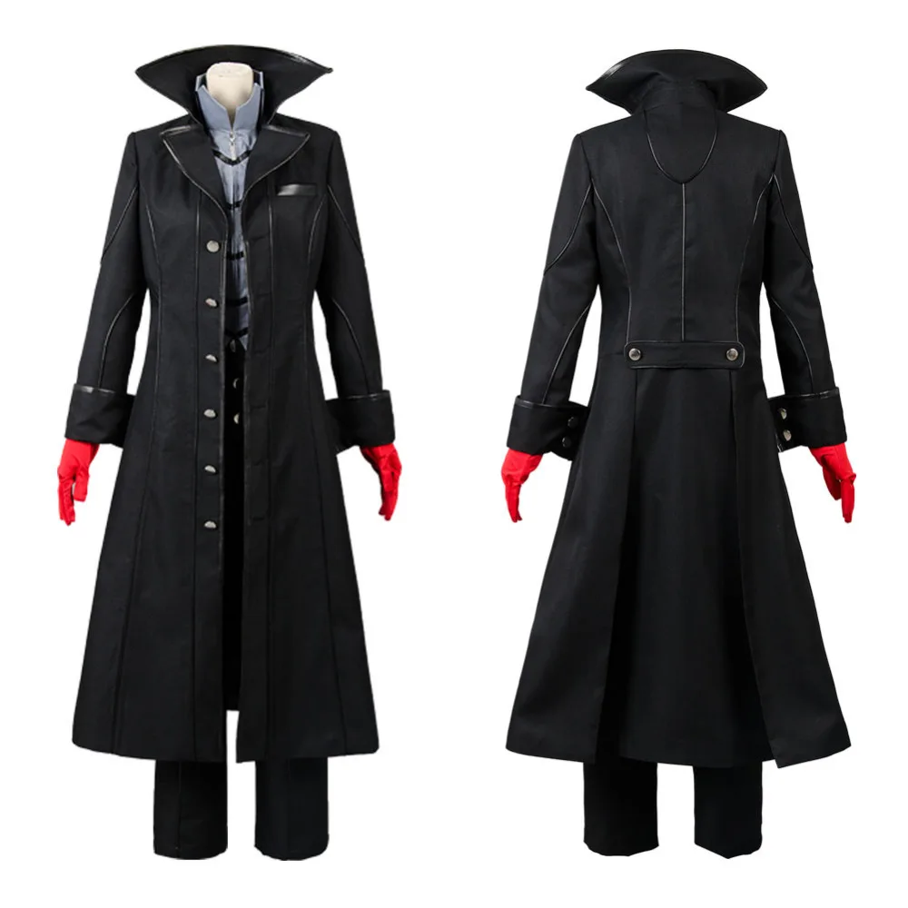 Persona 5 Cosplay Joker Costume Trench coat Party Halloween Carnival costumes Full Set
Persona 5 Cosplay Joker Costume Trench coat Party Halloween Carnival costumes Full Set