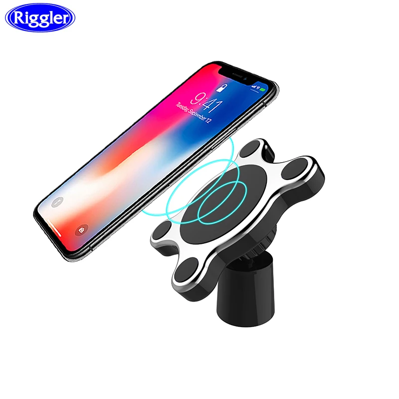 Magnetic Car Wireless Charger Riggler 10W Fast Charging Mount Stand for iphone XS MAX XR X 8 Plus Samsung S9 Note 9 Phone Holder
Magnetic Car Wireless Charger Riggler 10W Fast Charging Mount Stand for iphone XS MAX XR X 8 Plus Samsung S9 Note 9 Phone Holder