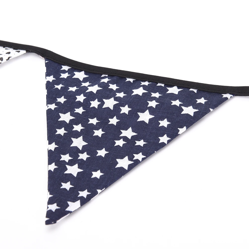 New 12 Flags Fabric Cotton Banner Bunting Black and White Pennant Flags Garland Special Baby Shower Outdoor Tent Decoration
New 12 Flags Fabric Cotton Banner Bunting Black and White Pennant Flags Garland Special Baby Shower Outdoor Tent Decoration