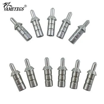 100pcs/lot Archery Arrow Pins Nock Bow and Arrow Accessories Nock Aluminum Pins Adpater for ID 6.2mm Arrows Hunting Shooting
100pcs/lot Archery Arrow Pins Nock Bow and Arrow Accessories Nock Aluminum Pins Adpater for ID 6.2mm Arrows Hunting Shooting
