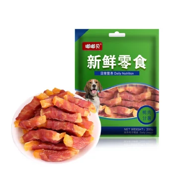 New Arrival Dog snacks Fresh Duck rolled in potato reduce tear stains small medium large dogs Food Training reward clean teeth
New Arrival Dog snacks Fresh Duck rolled in potato reduce tear stains small medium large dogs Food Training reward clean teeth