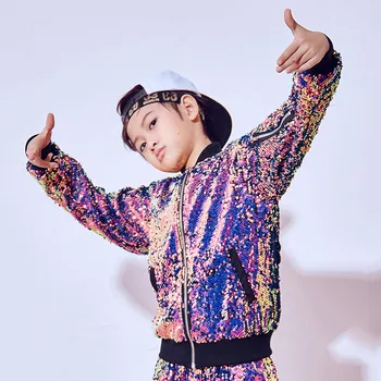 New Kids Hip-hop Suit for Performing Stage Games Boys Jazz Dance Show Fashion BL1002
New Kids Hip-hop Suit for Performing Stage Games Boys Jazz Dance Show Fashion BL1002