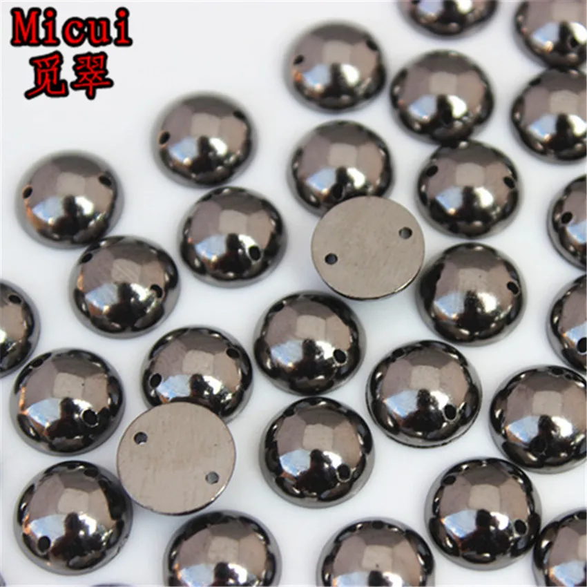 Micui 100PCS 10mm Round Rhinestones Sew On Acrylic Crystals Stone Sewing Flatback Appliques for Crafts Clothes MC734
Micui 100PCS 10mm Round Rhinestones Sew On Acrylic Crystals Stone Sewing Flatback Appliques for Crafts Clothes MC734