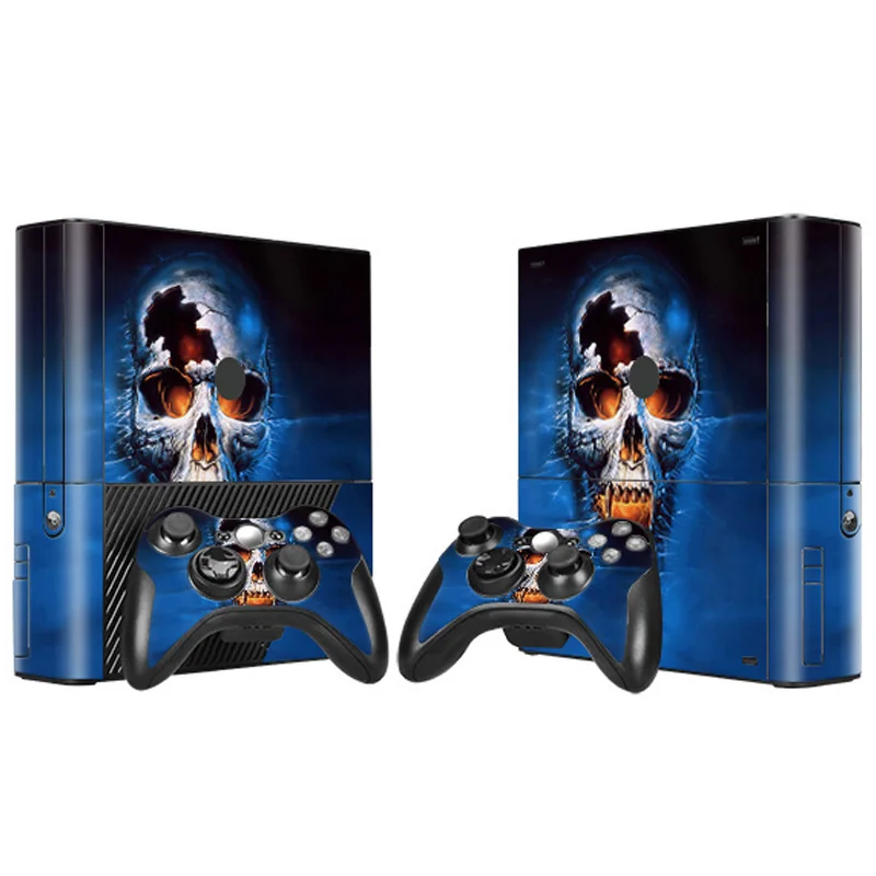 Skull image Vinyl Decal Skin Sticker For Xbox 360 E Console and 2PCS Controller Protective Skin Vinyl Decal Skin Sticker
Skull image Vinyl Decal Skin Sticker For Xbox 360 E Console and 2PCS Controller Protective Skin Vinyl Decal Skin Sticker