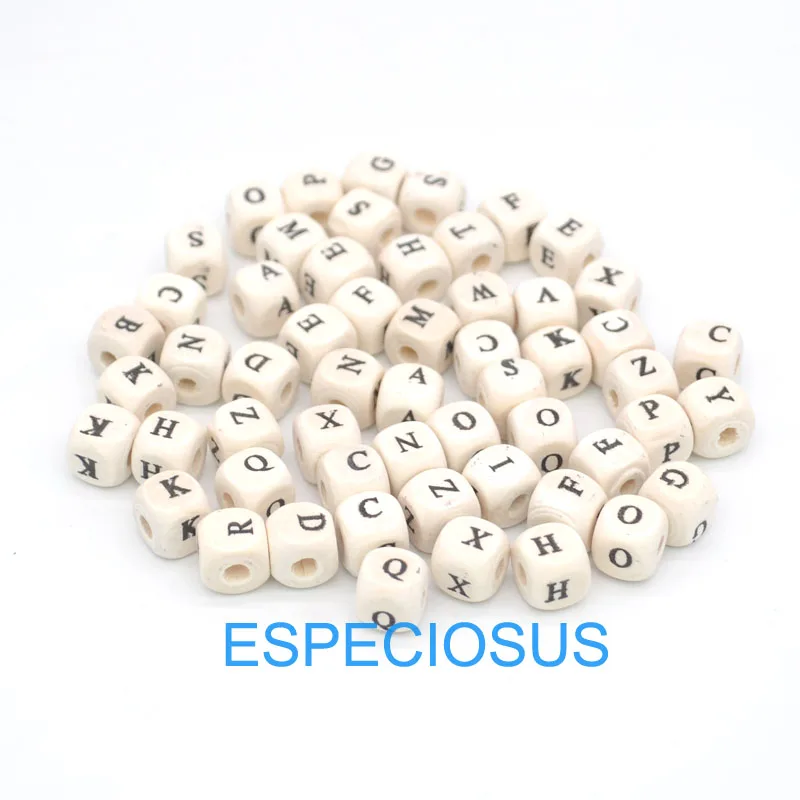 100pcs DIY jewerly accessory Spacer 10MM Square shape cartoon wooden Alphabet beads wood color Letter Beads Bracelet Department
100pcs DIY jewerly accessory Spacer 10MM Square shape cartoon wooden Alphabet beads wood color Letter Beads Bracelet Department