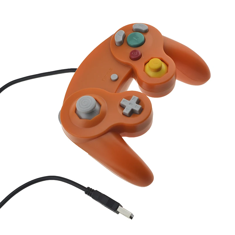 USB Wired Controller Vibration Shock Controller Joystick For Nintend Gamecube For NGC For GC For PC Computer Accessories
