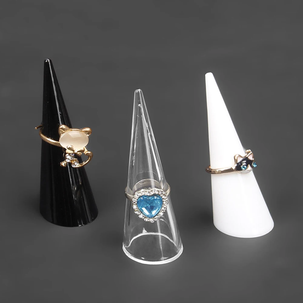 OPPOHERE 1pc Finger Cone Fingertip Ring Stand Jewellery Display Holder Plastic Storage New Display Showcase Holder Storage
OPPOHERE 1pc Finger Cone Fingertip Ring Stand Jewellery Display Holder Plastic Storage New Display Showcase Holder Storage