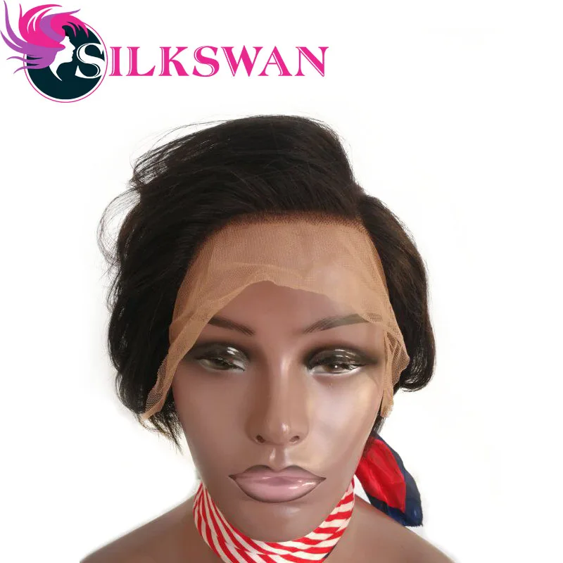 Silkswan Short Pixie Cut Wig Brazilian Human Hair Straight Short Wigs 150 Density Customized Lace Front Human Hair Wigs
Silkswan Short Pixie Cut Wig Brazilian Human Hair Straight Short Wigs 150 Density Customized Lace Front Human Hair Wigs