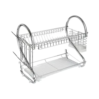 Magiclife Kitchen Organizer S Shape Dish Storage Rack Tableware Holder Dish Rack Chrome Iron Pallet Easy Pour Away The Water
Magiclife Kitchen Organizer S Shape Dish Storage Rack Tableware Holder Dish Rack Chrome Iron Pallet Easy Pour Away The Water
