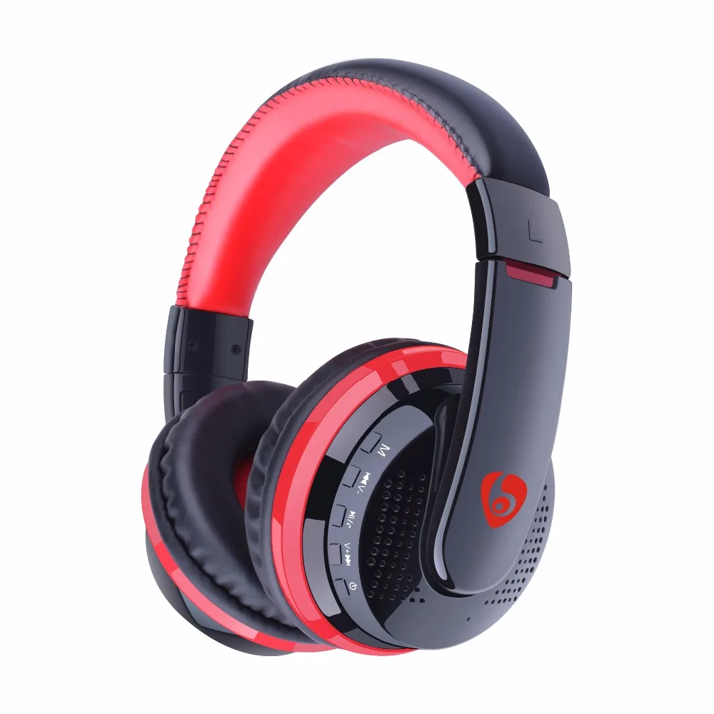 TOPROAD Big Bluetooth Headphones Wireless Headband Earphone Stereo Headset Support FM TF Card handsfree for Phones PC