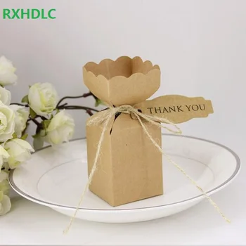 200pcs Kraft Paper Pillow/Square Candy Box Rustic Wedding Favors Candy Holder Bags Wedding Party Gift Boxes with thank you tags
200pcs Kraft Paper Pillow/Square Candy Box Rustic Wedding Favors Candy Holder Bags Wedding Party Gift Boxes with thank you tags