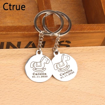 10pcs custom name date alloy Keychain Engraved logo keyring birthday party decorations kids boy baby shower souvenirs
10pcs custom name date alloy Keychain Engraved logo keyring birthday party decorations kids boy baby shower souvenirs