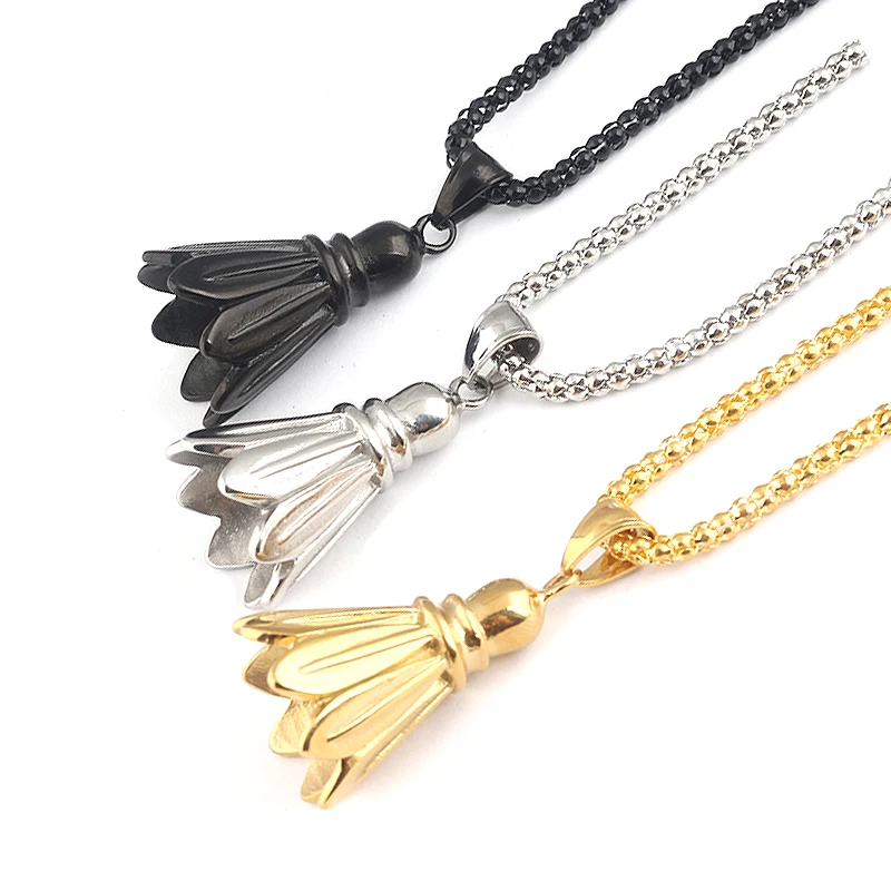 Sports Badminton Necklace Chain 3 Color High Quality Alloy Sports Fitness Badminton Pendant Fashion Jewelry Accessories gift
Sports Badminton Necklace Chain 3 Color High Quality Alloy Sports Fitness Badminton Pendant Fashion Jewelry Accessories gift