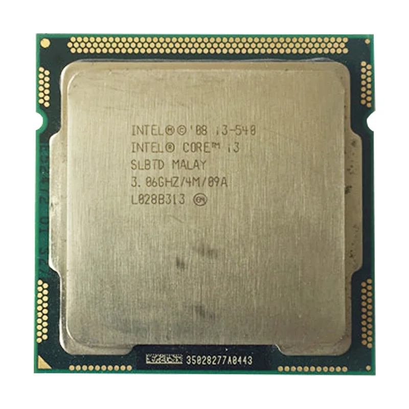 intel core i3 540 CPU LGA1156 socket /3.06GHz /L3 4MB /dual-Core processor TDP -73W /have a 1156 x3440 x3450 x3470
intel core i3 540 CPU LGA1156 socket /3.06GHz /L3 4MB /dual-Core processor TDP -73W /have a 1156 x3440 x3450 x3470