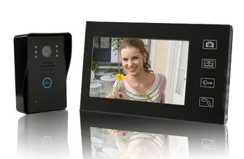 MOUNTAINONE Home security 2.4G Wireless Video Door Phone Intercom Doorbell Camera with 7" LCD TOUCH Monitor ,TAKING PHOTOS
MOUNTAINONE Home security 2.4G Wireless Video Door Phone Intercom Doorbell Camera with 7" LCD TOUCH Monitor ,TAKING PHOTOS